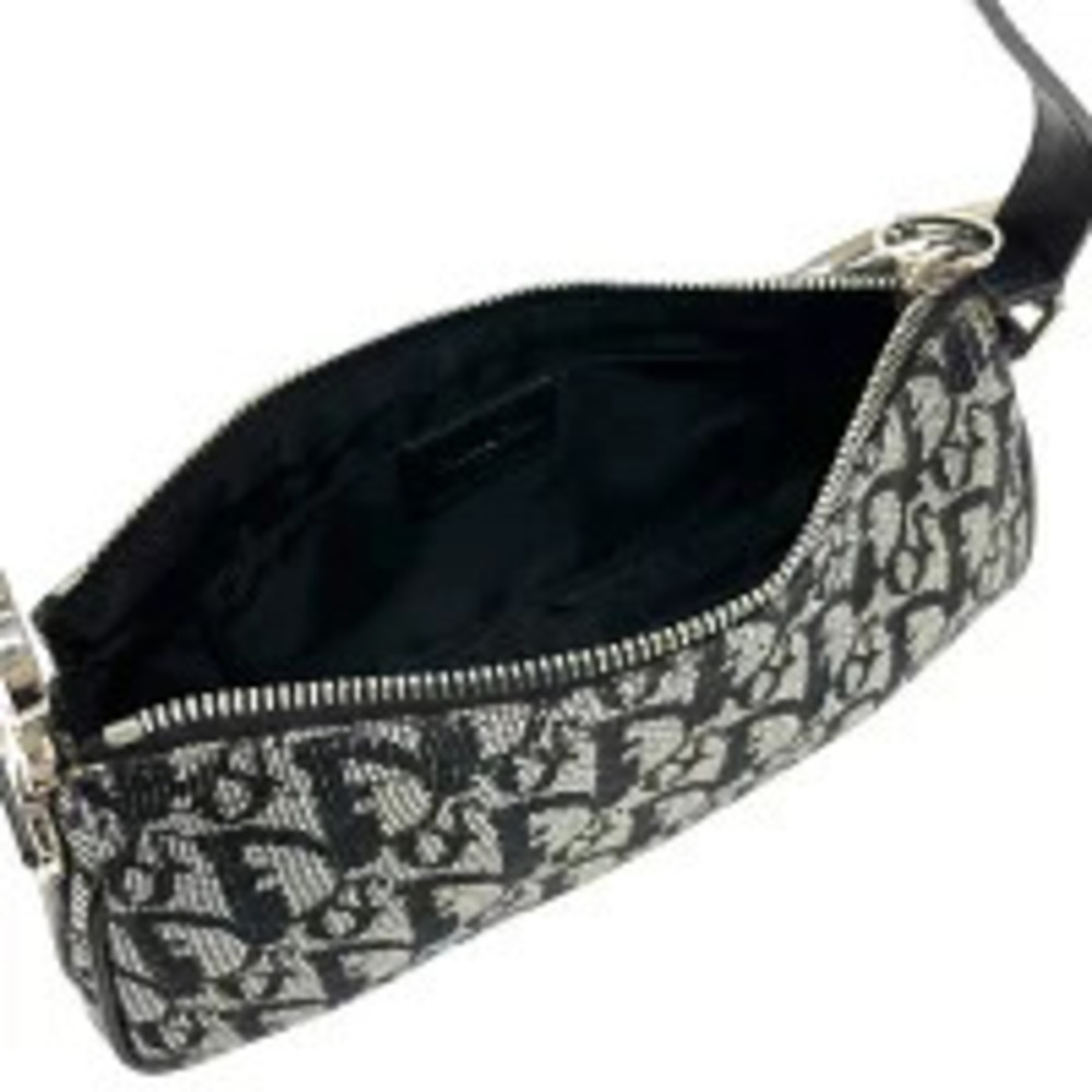 Christian Dior Trotter Hobo Bag Shoulder Canvas Accessory Clutch Handbag - Picture 11 of 11